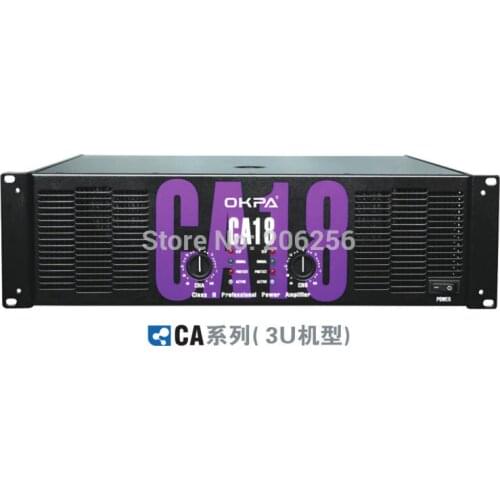 OKPA CA-18 CA 1200W audio power amplifier top professional power amplifier CA serial Professional Power Amplifier
