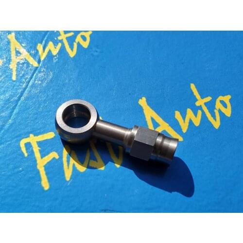 Stainless Steel Banjo Adaptor 10.2mm to 3/8-24unf thread AN3 3 an an-3 strainght ptfe brake banjo hose ends Fitting