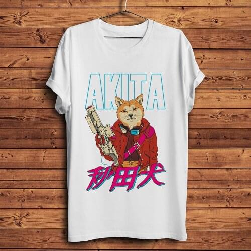 AKIRA Akita Neo Tokyo funny tshirt men summer new white homme casual short sleeve t shirt unisex manga streetwear tee