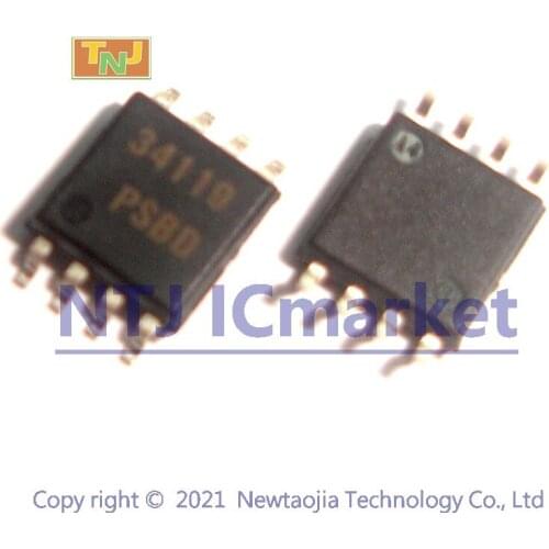 10 PCS MC34119ML2 WSOP-8 MC34119M MC34119 34119 Low Power Audio Amplifier IC CHIP