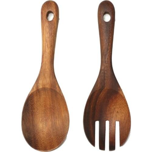 2020 Natural Wooden Rice Cooker Spatulas Wooden Shovel Cooking Turner Rice Scoop