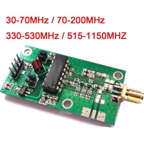 30MHz-1150MHz VCO RF Voltage Controlled Oscillator FR Signal Tracking Source Generator f/ Ham Radio Amplifier antenna
