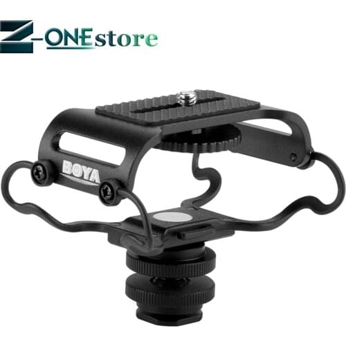BOYA BY-C10 Microphone Shock mount for Zoom H4n/H5/H6 for Sony Tascam DR-40 DR-05 Recorders Microfone Shockmount Olympus Tascam