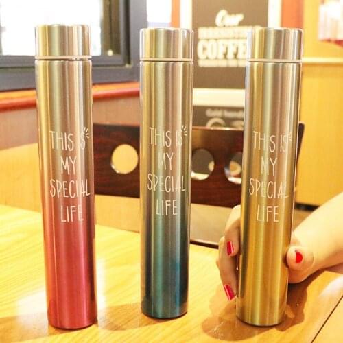 280ml/9.5OZ Coffee Tea Water Bottle Cups Mug Stainless Steel Thermos Flask Vacuum Cup Portable for Outdoor