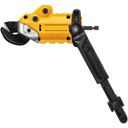 Electric Drill To Electric Scissor Vise Tin Snips Can Rotate 360°Hexagon Connection Handle Can Cut 18ga Material