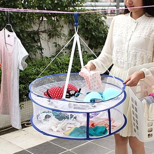Clothes Basket Drying Net Flat Net Pocket Household Drying Socks, Sweater Special Drying Rack Laundry Storage & Organization