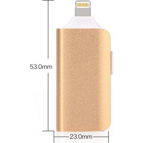 Mirco OTG Usb Flash Drive 3 in 1 For iPhone 6 6S 6 Plus 7 7P 8 8 Plus X Pendrive 256GB 128GB 64GB USB Flash 3.0 Memory Usb Stick