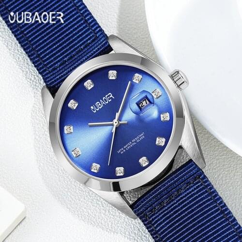 OUBAOER Relogio Masculino Men Watches Luxury Famous Top Brand Mens Fashion Casual Dress Watch Military Quartz Wristwatches Saat
