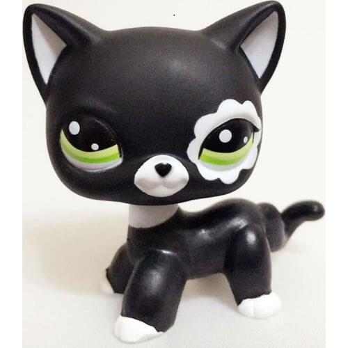 Original Lps Pet Shop Toy Free Shipping Shorthair Cocker Spaniel Great Dane Tiger Lps Action Figure toys for children Best Gift