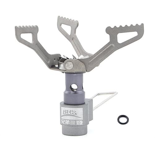BRS Stove BRS-3000T Titanium Ultralight Portable Outdoor Camping Gas Stove 25g
