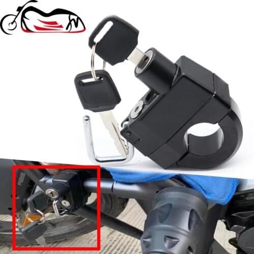 For KAWASAKI Z1000 Z1000R Z1000SX Z900 Z900RS Z800 Z650 Z400 Z300 Z250/SL Motorcycle Accessories Anti-theft Helmet Lock Security