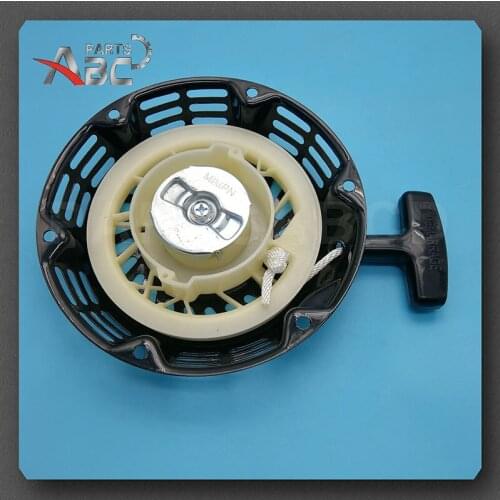 Black Rewind Pull Recoil Starter Fit For Honda GX160 GX200 5.5HP 6.5HP Grass Trimmer Lawn Mower Chainsaw Makita Spare Parts