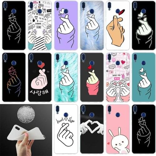 Soft Silicone Cover Phone Case k pop Love on the finger kpop For Huawei Honor 30 20 10 9 Lite 9a 8a 7a pro 8x 10i 30s