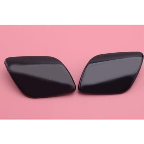 1 Pair Front Bumper Headlight Washer Nozzle Jet Cover Cap Fit For Volvo XC60 2009 2010 2011 2012 2013 39854991 30763411