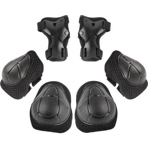 6Pcs Protective Gears Set Kids 3-7, Knee Elbow Pads Wrist Guards Child Safety Protector Kit for Cycling Bike Skating