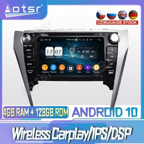 Android 10 PX6 128G For TOYOTA Camry 2012 2013 2014 DVD GPS Navigation Auto Radio Stereo Video Multimedia Player HeadUnit 2din