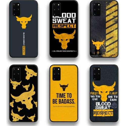 The Rock Dwayne Johnson ua Phone Case For Samsung Galaxy S21 Plus Ultra S20 FE M11 S8 S9 plus S10 5G lite 2020