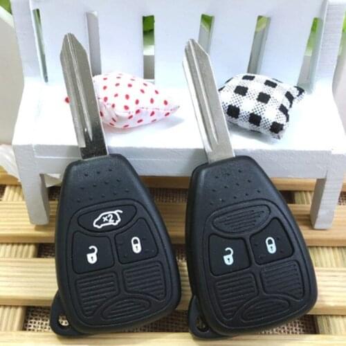 DAKATU Keyless Remote Key Fob 2 /3 Button With Chip ID46 433mhz for JEEP Chrysler 300C Sebring PT Cruiser Remote Car key