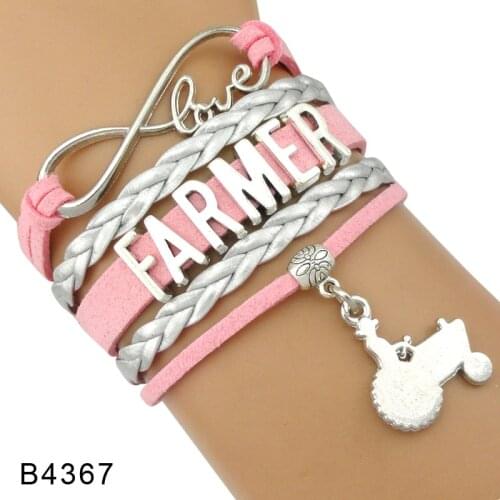 Farmer Truck Hunting Arrow Fishing Fisherman Rancher Truckers Wife Trucks Tractor Gardening Bracelets for Women