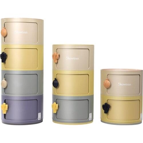 Lovely environmental protection multi-layer storage cabinet beautiful fashion childrens toys sorting storage glove box