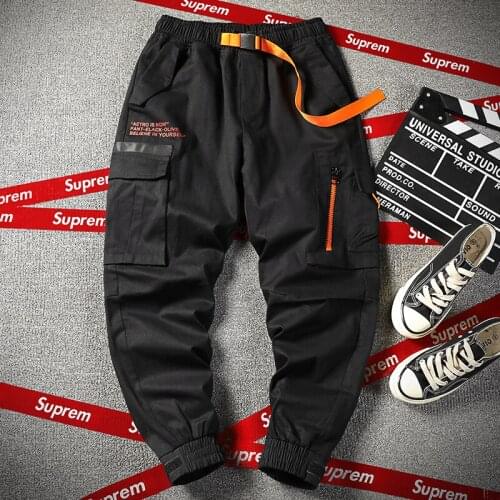 Mens sweatpants men 2020 trend Black Winte streetwear trousers casual sport trousers Overalls