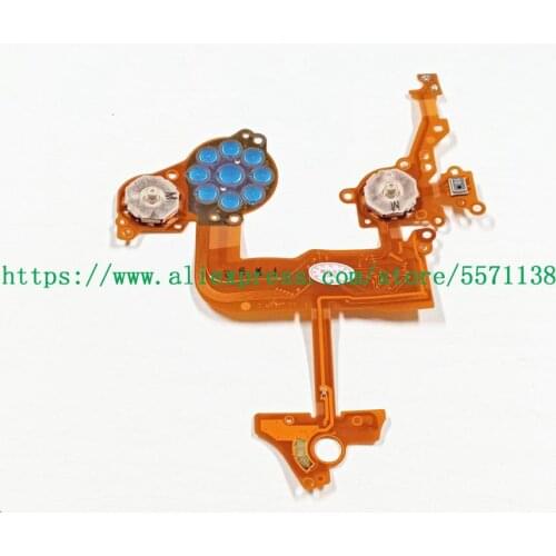 New For Nikon D4 Keyboard Button Rear Cover LCD Flex Cable With black button Digital Repair Part