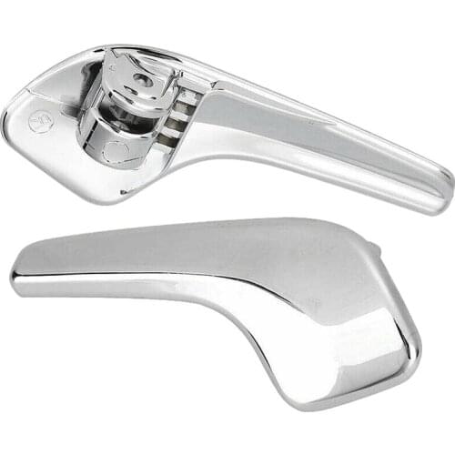 A Pair Car Inner Inside Interior Door Handle Handles Chrome for Vauxhall Corsa MK3 2006-2013 for Corsa D 2006-2016 Box