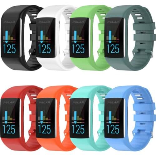 Silicone Band For Polar A360 A370 Active 2 Gear S2 S3 Soft Strap Bracelet For Polar A360 Watch Band Wristband Bracelet Strap