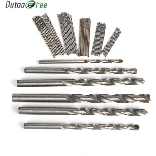 Dutoofree Micro HSS Drill Bits Straight Twist Drill Bits Electric Drill Power Tools Dremel Accessories ower Tool Accessories