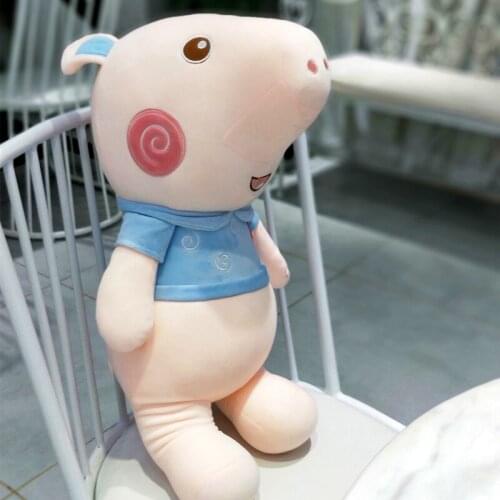High quality 30/40/50cm ice cream dress piggy doll plush toys cute baby toys to send children birthday gifts Halloween gifts
