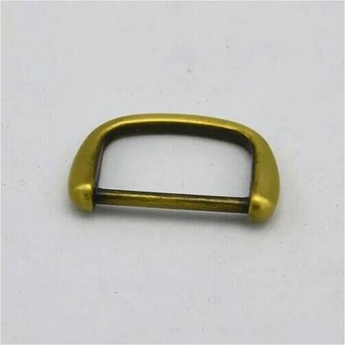 1 inch inner Antique Brass d rings
