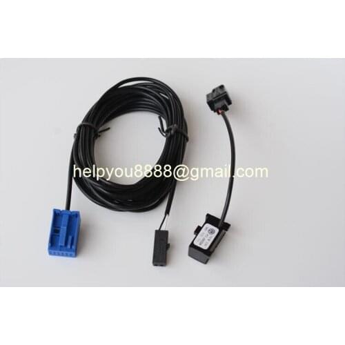 1 Set Car Radio Micphone Mic Bluetooth Cable Aadaptor For B-MW E90 X1 with Professionaal BM-WRCD213