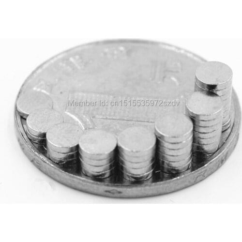 10000pcs Strong Round Dia 4mm x 1mm N35 Rare Earth Neodymium Magnet Art Craft Fridge 4x1mm