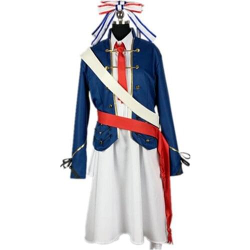 2021 Game Girls' Frontline Cosplay Springfield M1903 Cosplay Costumes Super Soldier Outfit Knee-high Boots Have tiara Halloween