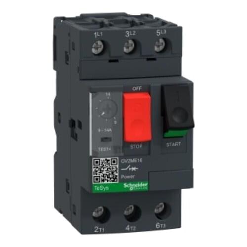 Motor circuit breaker GV2PM16 GV2PM16C GV2-PM16C 9.0-14A 5.5KW | 690VAC