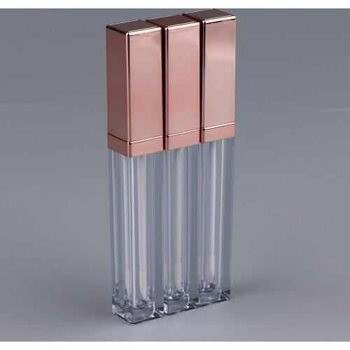 3 Pieces Of 4ml Vials Mini Refillable Travel Empty Lip Gloss Bottle Tube