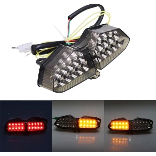 Motorcycle Rear Tail Light Brake Turn Signal Integrated LED Light Lamp For YAHAMA YZF R6 YZFR6 YZF-R6 2003 2004 2005