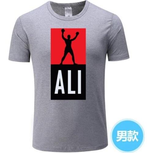 2021 Boxing Champion Muhammad Ali Mens T Shirt Mens MUHAMMAD ALI T Shirts Men Fitness MMA Mens T-Shirt Women Tops TShirt
