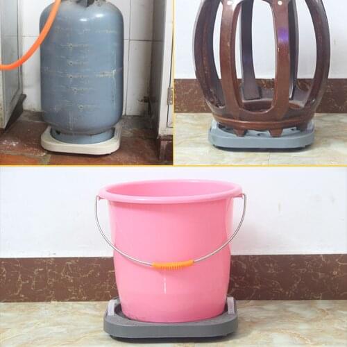 Flower Pot Bracket Tray Object Moving tray Attractive Tools Flower Pot tray Removable Plant Indispensable Durable With pulley