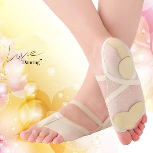 USHINE Professional full foot pad training fitness belly ballet dancing ballet yoga dance socks ballet shoes woman