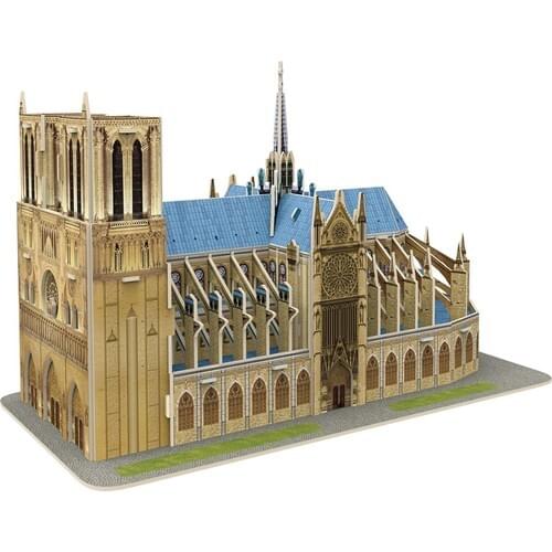 Cubic Fun 53 Piece Puzzle Notre Dame De Paris
