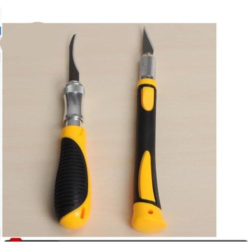 High-end carving knife, model cutting tool, Chevron board carving knife, food hook knife machete。2PCS/set