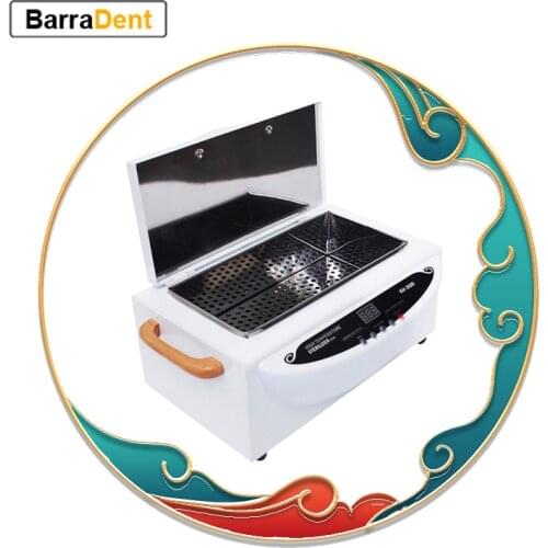 High Temperature Nail Sterilizer Sanitizing Box With LCD Screen For Salon Tweezers Scissors Manicure Nail Disinfection