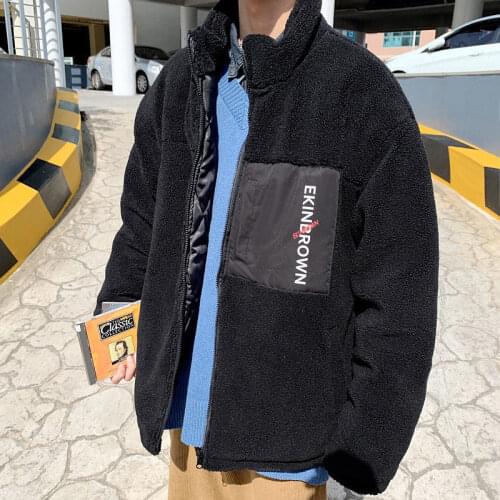 2021 Winter Warm Parkas Loose Casual Sweater Couple Cotton Mens Thicken Zipper Fashion Clothes