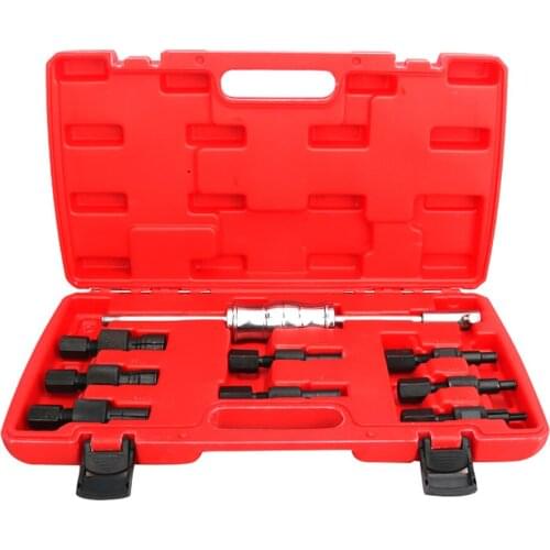 9Pcs Internal Bearing Puller Bearing Extractor Removal Kit Blind Hole Kit Slide Hammer Auto Repair Tools