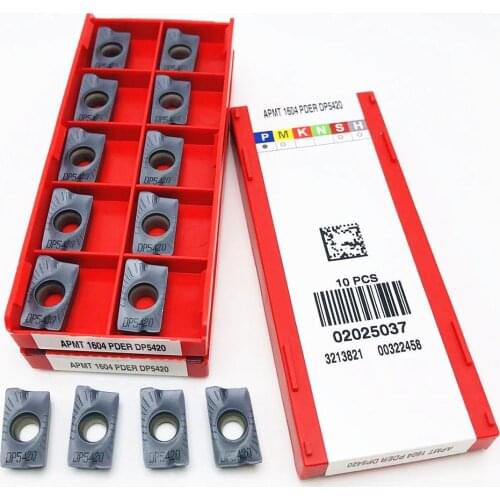 APMT1604PDER DP5420 carbide inserts CNC lathe tool parts APMT 1604 machine tool accessories milling inserts APMT turning tools