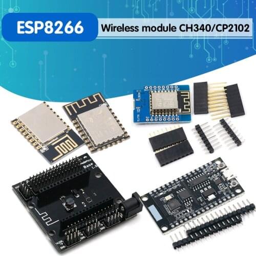 Wireless module CH340/CP2102 NodeMcu V3 V2 Lua WIFI Internet of Things development board based ESP8266 ESP-12E with pcb Antenna