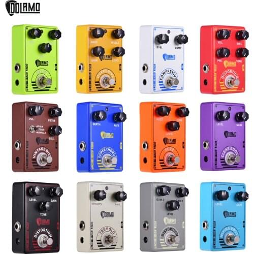 Dolamo Series Guitar Pedal Chubby Comp Delay Pedal Compressor Electric Guitar Effect Pedal with True Bypass guitar accessories