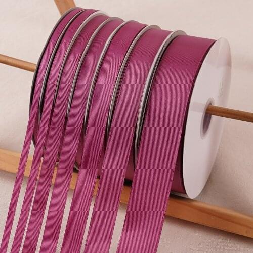Fuchsia Grosgrain Ribbons 100Yards/91Meters Ribbon Wedding Christmas Decoration Cake Gift Box Flower Wrap Hand DIY Accessories