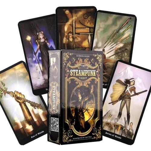 Steampunk Santa Muerte Tarot Table Game Cards Mystical Shaman Oracle Moonology WitchesThe Wild Unknown Mystic Mondays Guardian